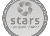 Logo for Stars program of the Association for the Advancement of Sustainability in Higher Education.