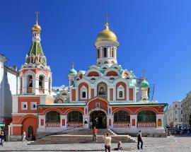  Cathedral of the Theotokos of Kazan. Red Square, Moscow, Russia