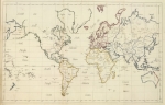 Main Image, Map by Frances Bowen, 1810, Ruderman Conference, Gender, Sexuality, Cartography