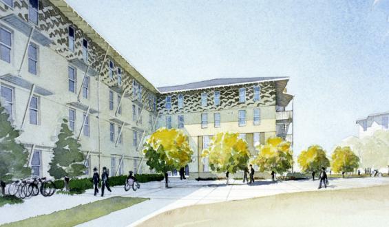 Rendering of Escondido Village Graduate Residences