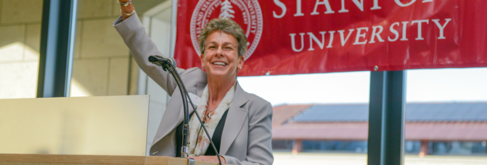 Vice Provost for Graduate Education Patricia J. Gumport