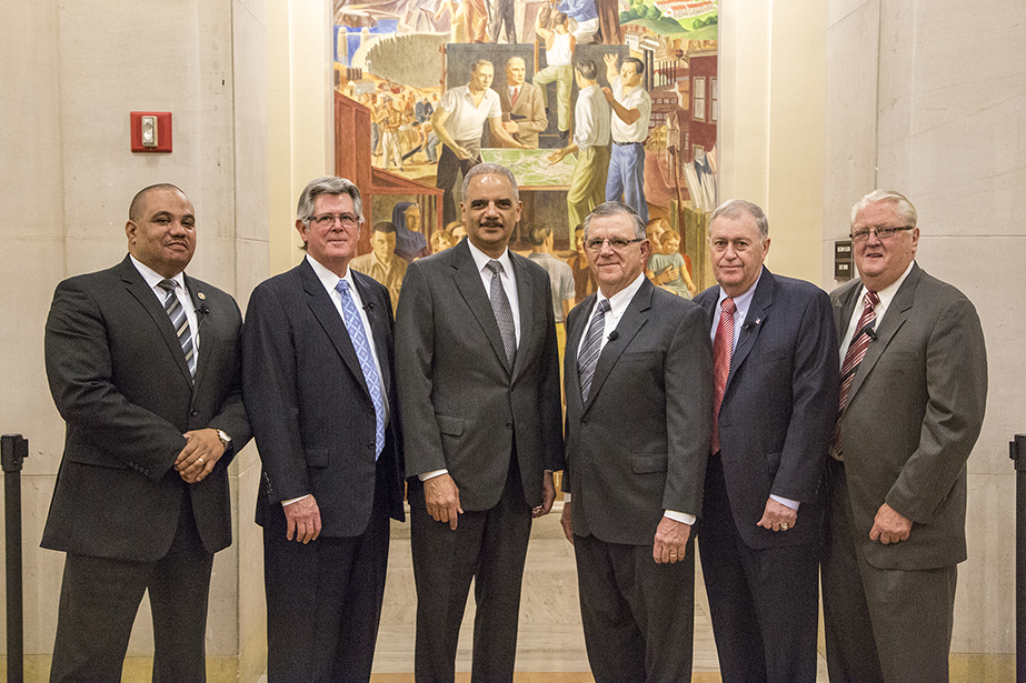 Biweekly OFDVI Task Force Meeting at the HPPD. The individuals in the photos represen