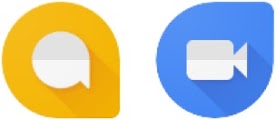 Google Allo and Google Duo icon