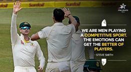 'Playing the gentleman’s game the Aussie way are @[363705587157410:274:Steve Smith] and his boys! How much do you support their on-field aggression?'