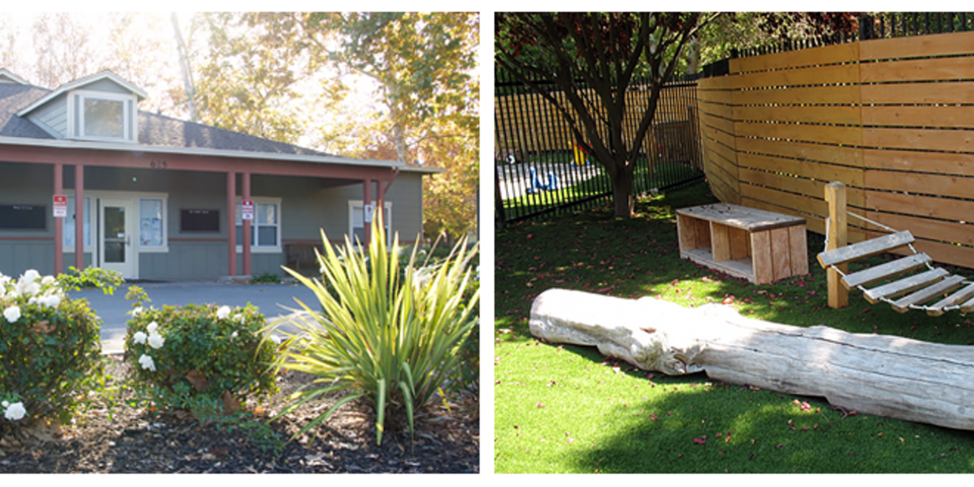 Outside of Stanford West Children's Center 