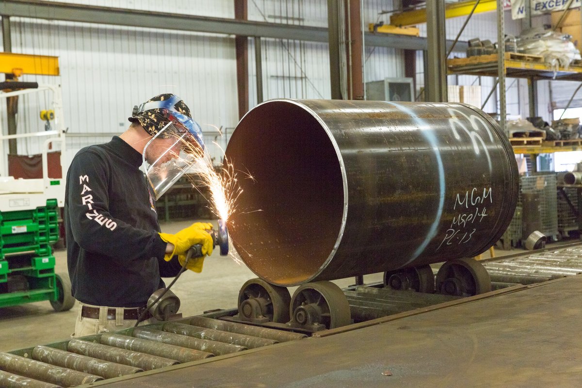 A marine welding