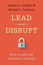 book cover for Lead and Disrupt