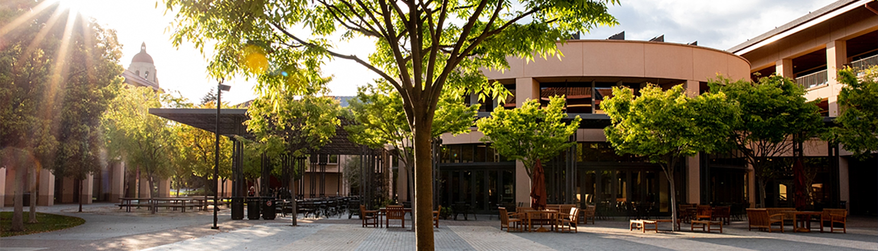 Outside in the Knight Management Center