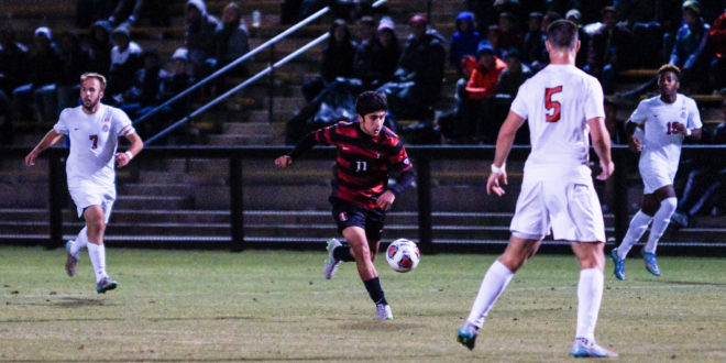 Men’s soccer wins NCAA semifinals in 10 rounds of penalty kicks