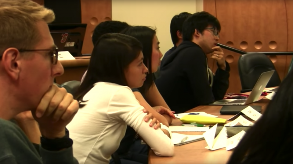 Students Listening to Lecture